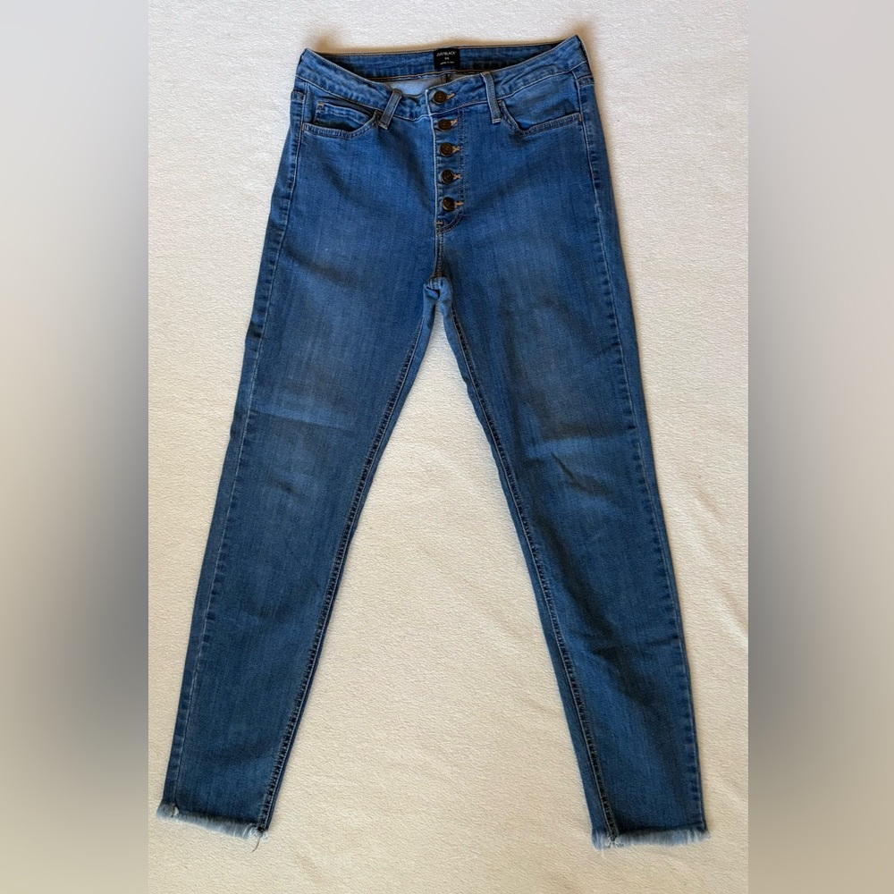 Just Black Skinny Blue Jeans